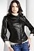 (Parent_T491518) Autograph Leather 3/4 Sleeve Biker Jacket in Miscellaneous