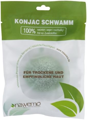 Aloe vera konjac sponge for dry skin