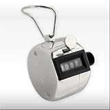 Mengenz�hler 'CLASSIC COUNTER' mit Klappring�se - St�ckz�hler f�r Inventuren und Co.: Der mechanische Handz�hler mit klappbarer Fingerring�se ist ideal zur Erfassung von Personen, St�ckgut und vieles mehr!von "INFACTORY"