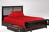 Solstice Eastern King Platform Bed w/ Dark Chocolate Finish + 4-Drawer Set  ....
