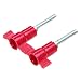 Panduit PV18-10RB-3K Reel Smart System Ring Terminals, Vinyl Insulated, Funnel Entry, 22 - 18 AWG Wire Range, Red, #10 Stud Size, 0.03" Stock Thickness, 0.150" Max Insulation, 0.31" Width, 0.25" Center Hole Diameter, 0.86" Length (3000 Pieces Per Reel)