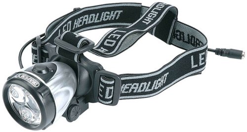 Draper 40407 Stirnlampe zum Kurbeln mit 3 LEDs