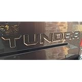 Toyota Tundra 2014 2015 2016 Tailgate Insert Carbon Fiber Di-Noc Letters