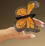 Mini Monarch Butterfly Finger Puppet
