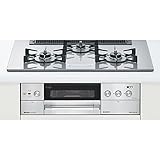 Rinnai RHS71W15G8V3C-STW-LP クリアグレージュ デリシア [ビルトインガスコンロ(プロパン用/左右強火力/75cm) AC100V電源タイプ ココット付属]