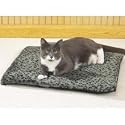 Slumber Pet Thermal Cat Mat (Grey w/Black Designs) 22" x 18 1/2"