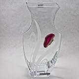 4" Agate Precious Stone Series Vase in Red