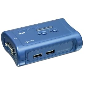 TrendNet - TK-207K - kit switch KVM USB 2 ports -  cables inclus