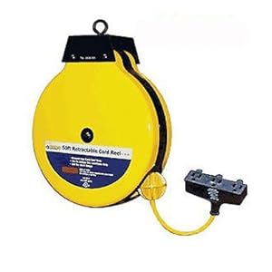 Voltec 7-282 Tri Tap Cord Reel 30' Metal Case NEW