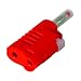 Cal Test Electronics CT2017 4mm Safety Stacking Retractable Sleeve Banana Plug with Solderless Clamp Connection, 36 Amp (Pack of 10)