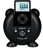 Review  DJ Snooze Black / DJ Snooze Black iPod Speakers with Alarm Clock