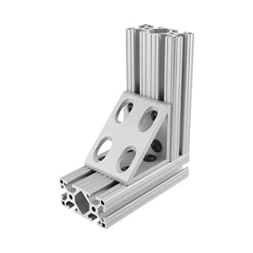 80/20 15 Series 4338 8-HOLE INSIDE CORNER GUSSET