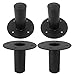 Seismic Audio - Metal-Top-Hat-4Pack - 4 Pack of Internal Top Hat Metal Speaker Pole Mounts for PA Speakers DJ Speakers