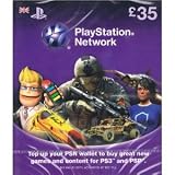 35 Playstation Network Card PSN UK/EU PS3