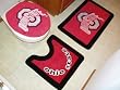 Ohio State Buckeyes 3 Piece Bath Rugs