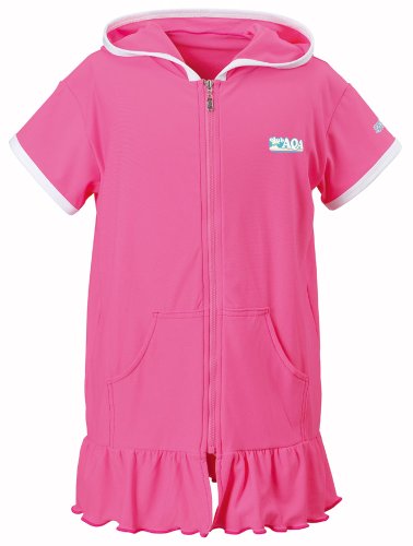 アクア(AQA) UVラッシュワンピースキッズII ピンク110  KW4350