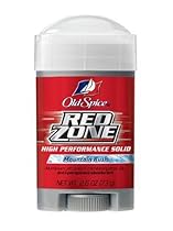 Old Spice Red Zone Soft Solid Antiperspirant & Deodorant, Mountain Rush, 2.6-Ounce Sticks (Pack of 4)