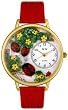 Whimsical Watches Unisex Ladybugs Gold Watch G1210004