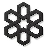 及源 南部鉄器 瓶敷 雪格子 D234