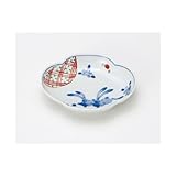 花うさぎ 木甲小皿 【和皿・洋皿 有田焼】 【5個組】