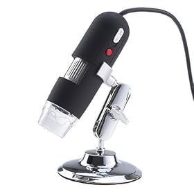 USB Digital Microscope endoscope 2MP 8 LED Compatible with Windows and Mac OS 10.5 or above For Micro-measure Work