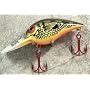 JLVLures Shallow Crankbait Perch : Diver Lures JLV Freshwater Smallmouth Steelhead Pike Salmon Trout Perch Whiper Mid Depth Walleye Casting Bass Hook Treble Red Boat Dock Brook Bay Fatty Stump River Trolling Weed Surface Topwater Shad