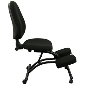 Ergonomic Kneeling Posture Office Chair with Back by Cross