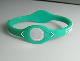 Power Balance Silicone Wristband Bracelet --(Color:green; Size: M)