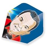 Player Cartoon Unicorn Dart Flights