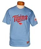 Minnesota Twins Nike Baby Blue Short Sleeve Practice Tee