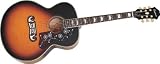 Epiphone EJ-200 Super Jumbo Acoustic Guitar, Vintage Sunburst