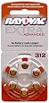 RAYOVAC EXTRA HEARING AID BATTERIES SIZE 312 NEW pack 60 pcs