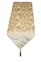 Luxury Damask 13" X 90" Gold Table Runner