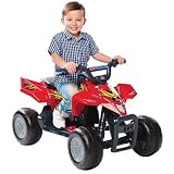 6V Suzuki ATV Ride-on 2.5 MPH Maximum Speed, Electronic Sound Effects 