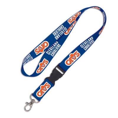 CLEVELAND CAVALIERS OFFICIAL LOGO LANYARD KEYCHAIN