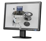 LG Flatron W2242T-SF 22 Zoll Widescreen TFT Monitor analog/VGA digital DVI-D mit HDCP (Kontrast dyn. 8000:1, 5ms Reaktionszeit, silber schwarz)