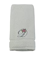 Bottega Tessile Toalla De Manos Monogram (Gris Claro D)