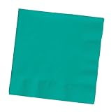 Tropical Teal Paper Luncheon Napkins 3 Ply 50 pc