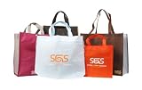 Reusable Grocery Tote Bags - Set of 5
