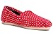Toms Women's Classics Natural Polka Dot Linen Casual Shoe