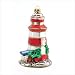 Kitchen & Housewares : LIGHTHOUSE GLASS ORNAMENT