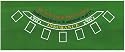 Blackjack Table Green Felt Layout