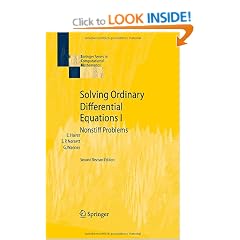 Solving Ordinary Differential Equations I: Nonstiff Problems