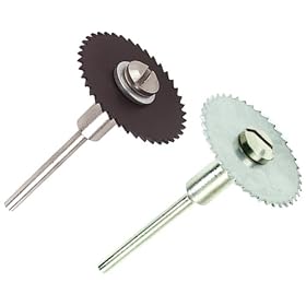 Buy BLACK TONE Circular Saw Blade w Arbor Wood Cutter for Dremel Circular Saw Blade w... now!