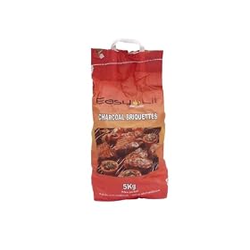 Easy Lit 5kg Charcoal Briquettes x 2 Bags