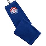 MLB Texas Rangers Embroidered Tri-Fold Golf Towel - Royal Blue