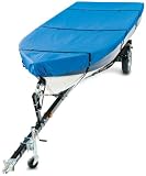 Raider 66134 14′ to 16′ Long Deluxe V-Hull and Tri-Hull Runabouts Boat Cover