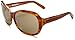 Derek Lam Women's Ella Oversized Sunglasses,Brown Frame/Full Acorn Lens,one size