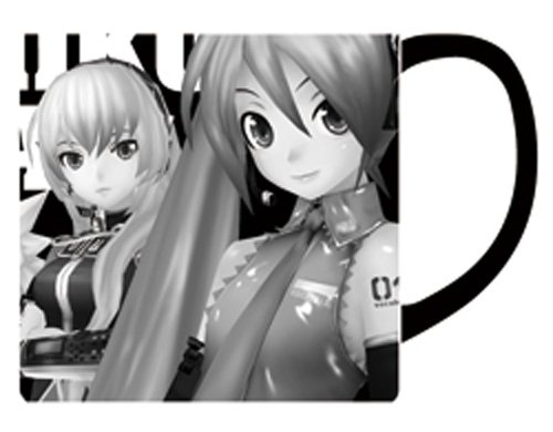 VOCALOID Miku Hatsune ~Project Diva~: Tour Black Mug Cup