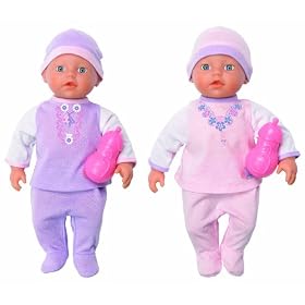 My Little Baby Born 32cm Sucks Thumb Doll (White/  assortment )